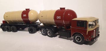 1:43 - Model vrachtwagen - LANCIA GAS TRANSPORT - GILA