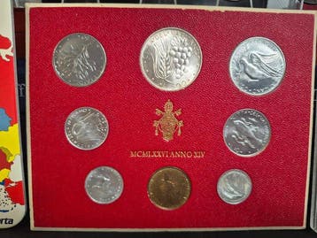 Collectie - Zilveren munten Vaticaanstad & Duitsland, sets