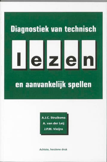 Diagnostiek van technisch lezen en aanvankelijk spellen, Verzenden, Zo goed als nieuw, A.J.C. Struiksma