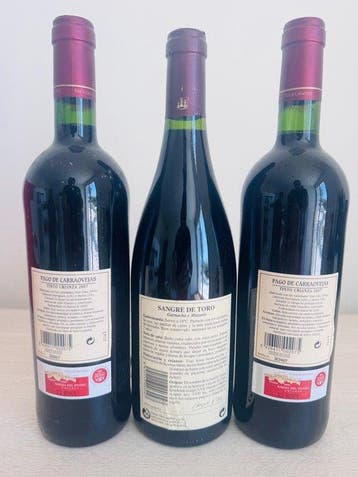 2007 Pago de Carraovejas (x2) & 2001 Torres Sangre de Toro -, Nieuw