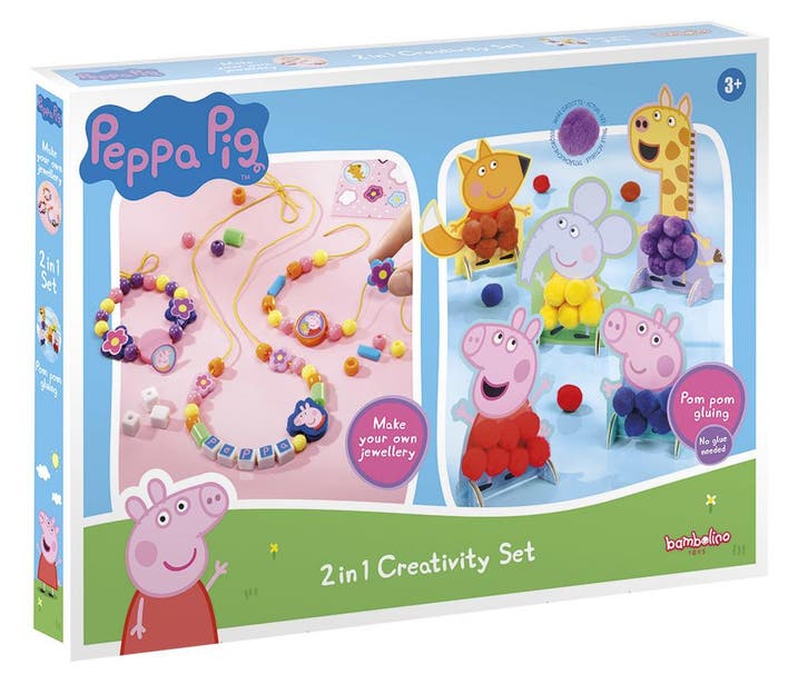 Peppa Pig 2- In 1 Knutselset, Hobby & Loisirs créatifs, Articles de fête, Envoi