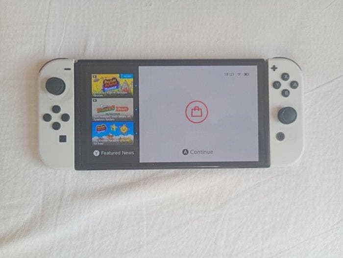 Nintendo - Switch - Nintendo Switch OLED white -, Games en Spelcomputers, Spelcomputers | Overige Accessoires