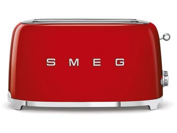 Smeg TSF02RDEU - Broodrooster - 1500W 2 sleuven 6, Verzenden, Nieuw