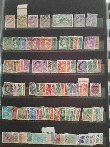 France 1922/2008 - Collection quasi complete timbres Neuf, Gestempeld