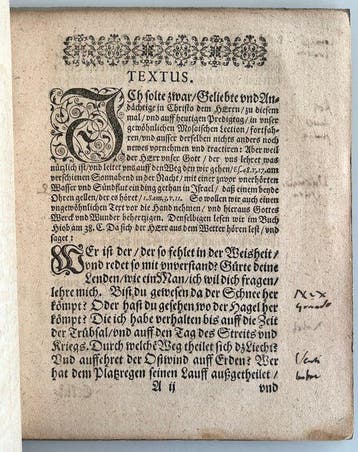 J. Major - Von dem grausamen Gewitter und schrecklichem