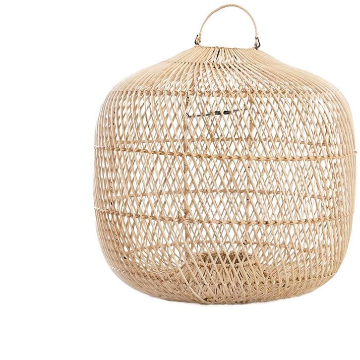 Bazar Bizar Batu Bolong Hanglamp - Naturel - L - Nieuw in, Huis en Inrichting, Lampen | Hanglampen, Nieuw, Overige materialen