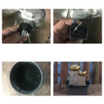 Sier Waterval Feng Shui met LED Mist - LED Fontein Decor, Verzenden