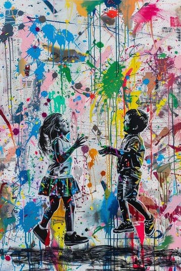 Dine Chanima (XX-XXI) - (XXL) Giant Graffiti Explorer Kids