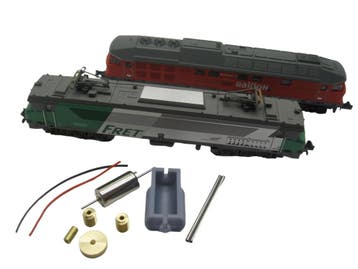 micromotor NM029C N motor ombouwset voor Minitrix  DR BR, Verzenden, Overige typen