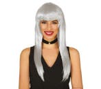 Witte Pruik Pony, Verzenden, Nieuw