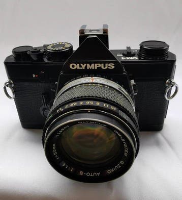 Olympus OM-1 black MD + G.Zuiko Auto-S 1,4/50mm | Analoge, Nieuw