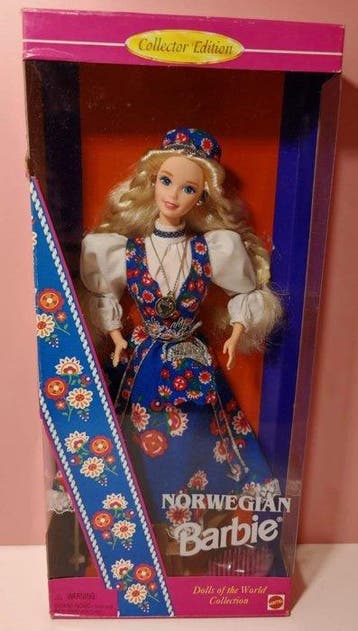 Mattel - Barbiepop Barbie Norvegian Mattel 1995