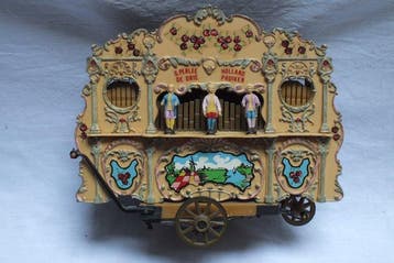 Figurine - Draaiorgel. - résine synthétique dure (plastique)