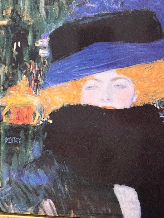 Gustav Klimt (1862-1918), after - Dame, Antiek en Kunst, Antiek | Overige Antiek