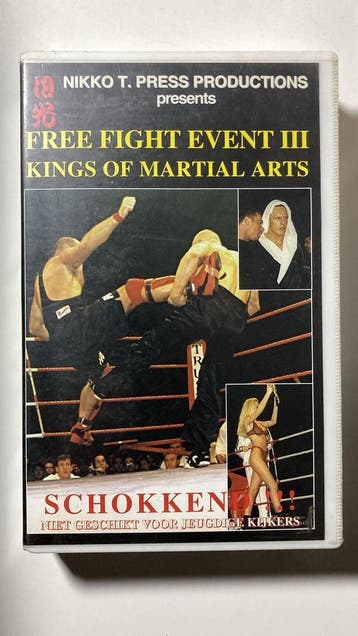 FREE FIGHT EVENT III: KINGS OF MARTIAL ARTS (EX RENTAL), Gebruikt