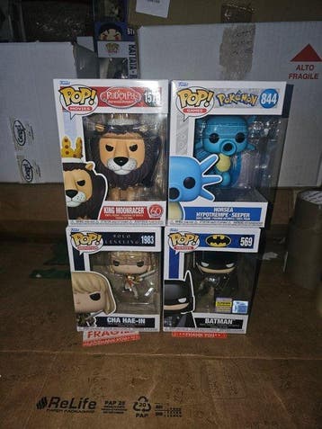 Funko - Funko Pop - King Moonracer; Horsea; Cha Hae-In;
