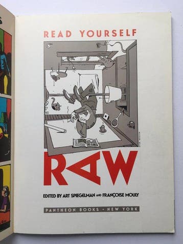 Art Spiegelman - Read yourself RAW - English edition - 1, Livres, BD