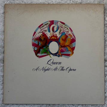 Queen - 1 x LP + 2 x 7 singles - A Night At The Opera,