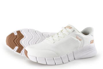 Skechers Sneakers in maat 45 Wit, Verzenden, Wit, Zo goed als nieuw, Skechers