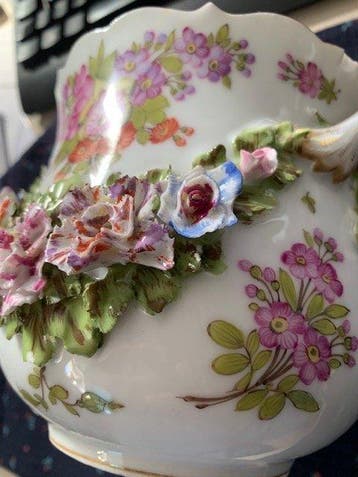 Eugène-Marx Clauss - Rafraîchisseur à champagne - Porcelaine