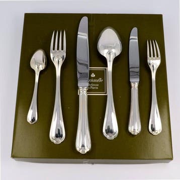 NO RESERVE - Christofle model Spatours - Bestekset (6) -