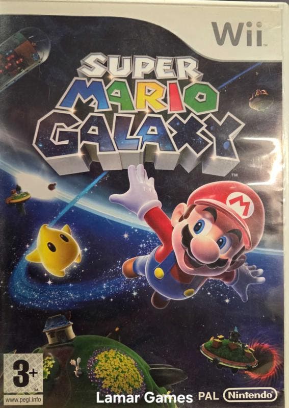 Super Mario Galaxy Nintendo (wii used game), Games en Spelcomputers, Games | Nintendo Wii U, Ophalen of Verzenden