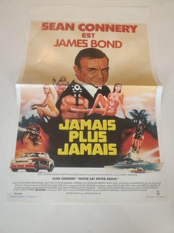 Sean Connery - James Bond, Never Say Never Again - Jamais, Nieuw
