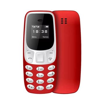BM10 Mini Telefoon - 0.66 inch HD Scherm - Dual SIM -, Verzenden, Nieuw