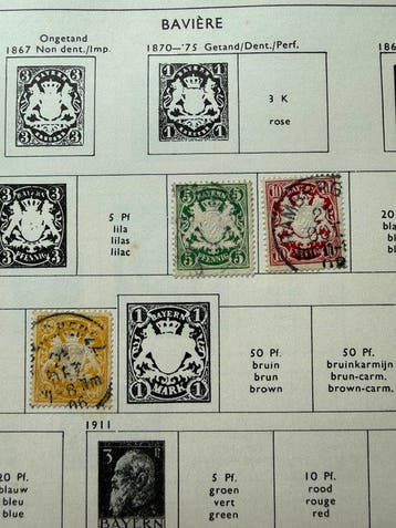 Europa 1867/1951 - Verzameling in een PAX Postzegelalbum