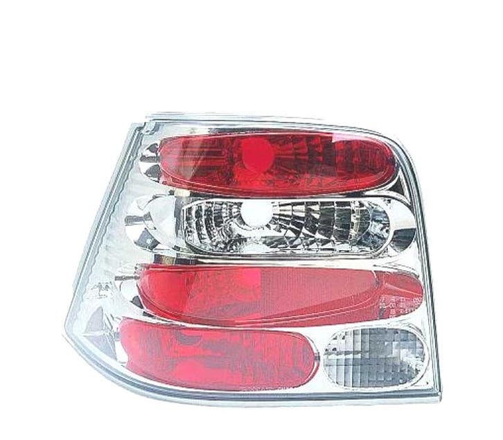 FEUX ARRIÈRE GOLF 4 97-03 FOND CHROMÉ ROUGE, Autos : Pièces & Accessoires, Éclairage, Envoi