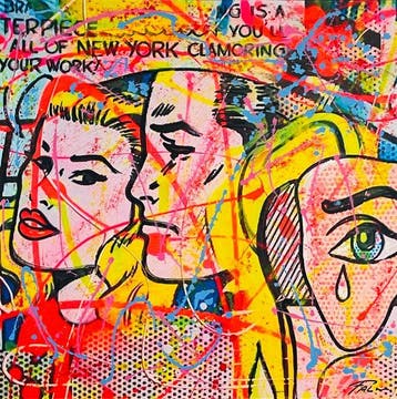 Joaquim Falco - LICHTENSTEIN TRIBUTE XL