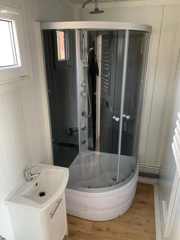 Container huis - model Berlijn met sanitair - Goede prijs!
