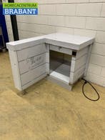 RVS Kassa unit 80 x 120 x 90 cm Horeca, Articles professionnels, Ophalen of Verzenden