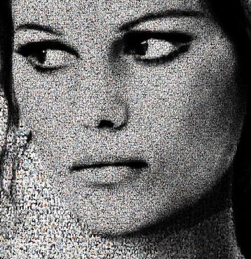 David Law (1967) - Crypto Claudia Cardinale IV - Format XL -