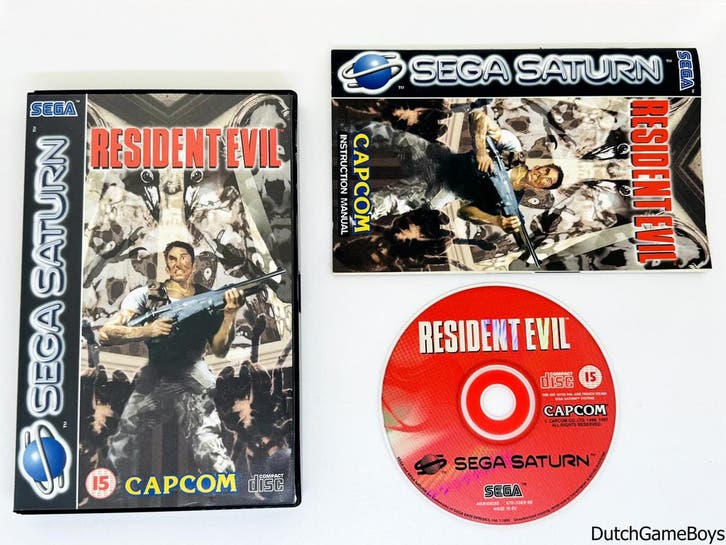 Sega Saturn - Resident Evil, Games en Spelcomputers, Games | Overige, Gebruikt, Verzenden