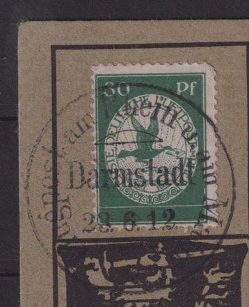 Duitse Rijk 1912 - DT. REICH, V+III, E.EL.P. 10 Pfg.+30 Pfg., Timbres & Monnaies