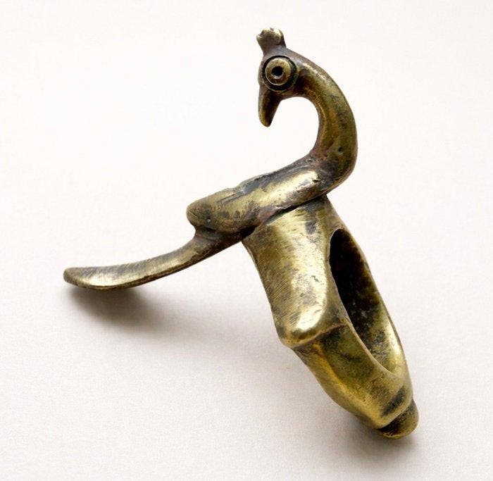 Bronze - Bague, Antiquités & Art, Art | Art non-occidental