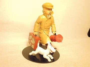 Statuette Moulinsart 46948 - Beeldje - Ils arrivent - Hars, Nieuw