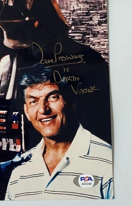 Star Wars - Signed by Dave Prowse, Collections, Cinéma & Télévision