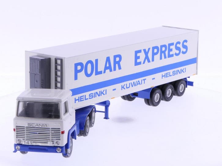 Schaal 1:48/50 Polar Express ,samengesteld custom model (..., Hobby & Loisirs créatifs, Voitures miniatures | 1:50, Enlèvement ou Envoi