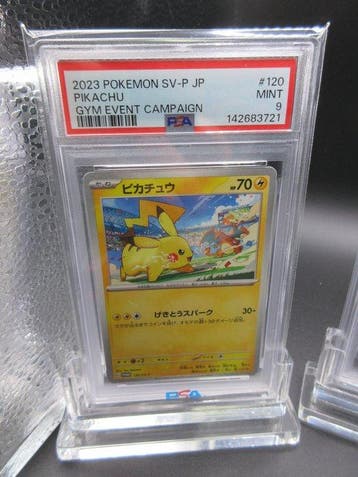 Pokémon - 3 Graded card - POKEMON JAPANESE SV-P PROMO, Hobby en Vrije tijd, Nieuw
