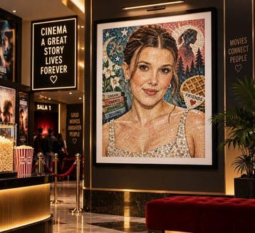 Stranger Things - Millie Bobby Brown - mosaico - edizione