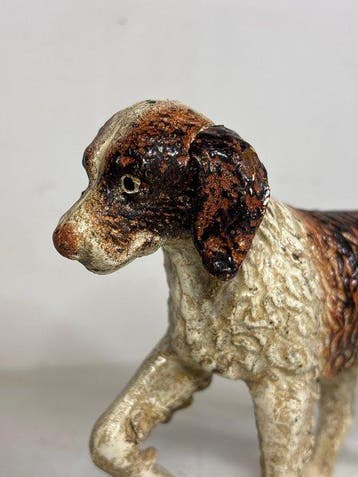 Beeld, Hond - 11.5 cm - Metaal