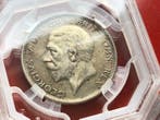 États-Unis, Royaume-Uni. Lot de 2 monnaies en argent (Half, Postzegels en Munten
