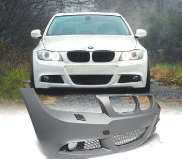 PARE CHOCS AVANT BMW E90 E91 LCI 08-12 LOOK M, Verzenden, Neuf