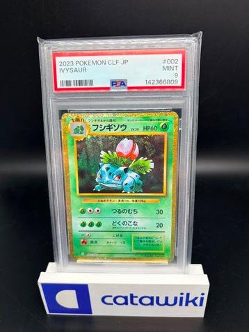 Pokémon - 1 Graded card - Ivysaur Holo 002/032 Classic: