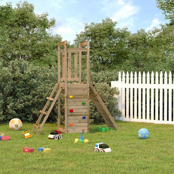vidaXL Speelhuis geïmpregneerd grenenhout, Enfants & Bébés, Jouets | Extérieur | Aires de jeux, Envoi