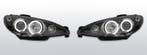 Koplampen geschikt voor Peugeot 206 02- + S16 (98-01)  Halo, Verzenden