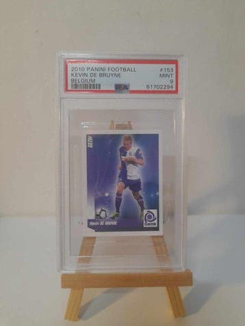 2010 Panini Kevin De Bruyne #153 Carte Rookie - PSA 9 - 1