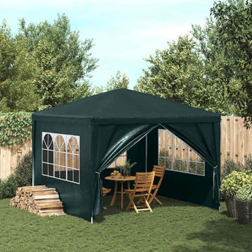 vidaXL Partytent 3x3 m groen, Verzenden